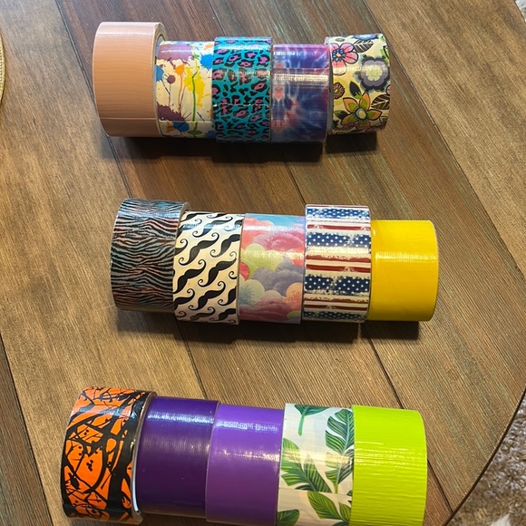 15 rolls used duck tape, $19 - Picture 1 of 4